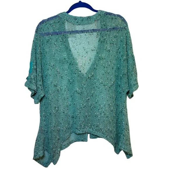 🏝️ 🐠Beachy Tropical Women’s Kaktus Layering Jacket, Sz L, Pre-owned 🐚 ☀️ - Picture 3 of 9